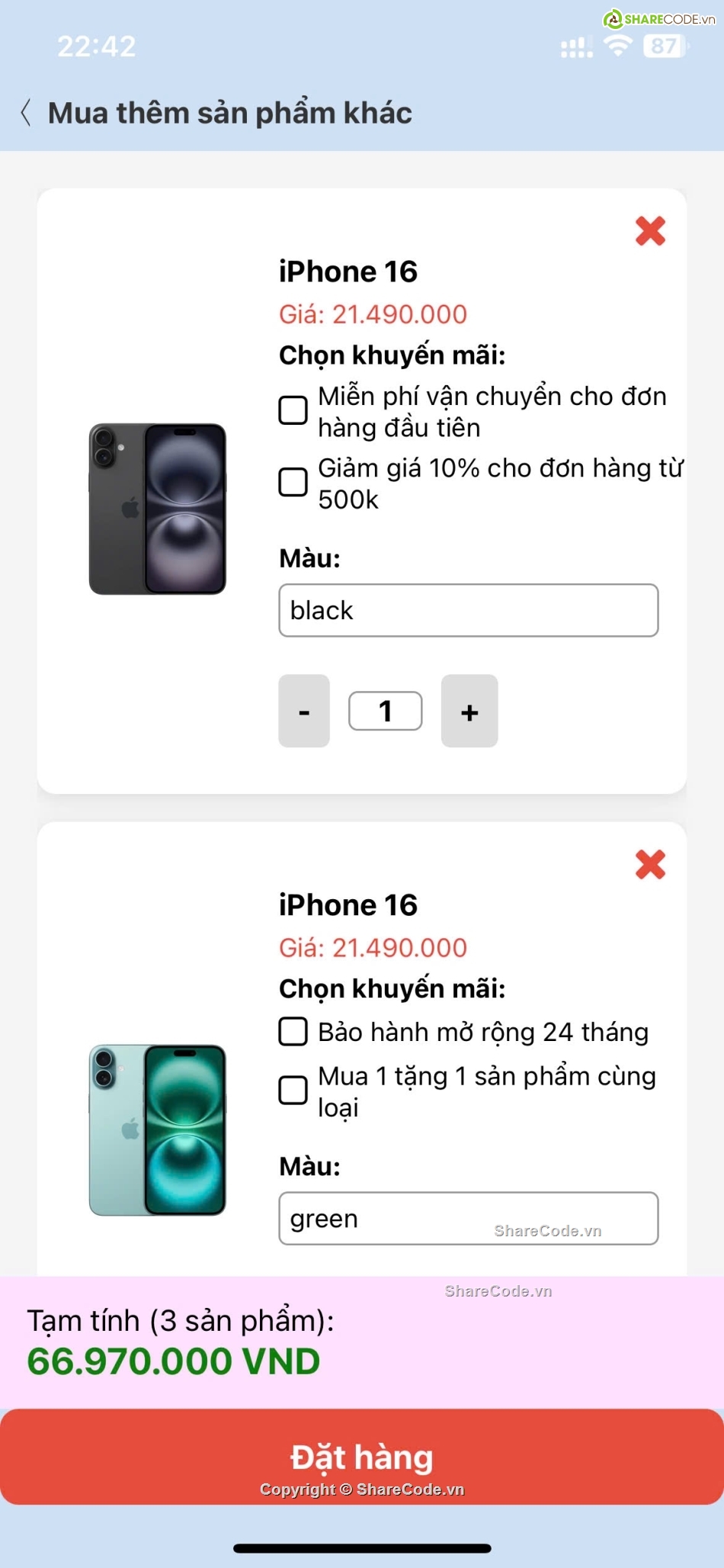 source code app react-native,code thương mại điện tử,share full code